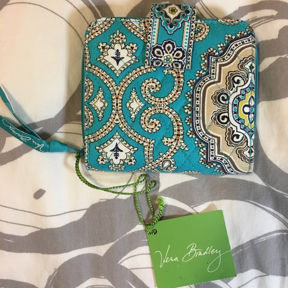 Vera Bradley Mini ZIP Wallet NWT